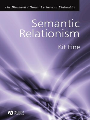 cover image of Semantic Relationism